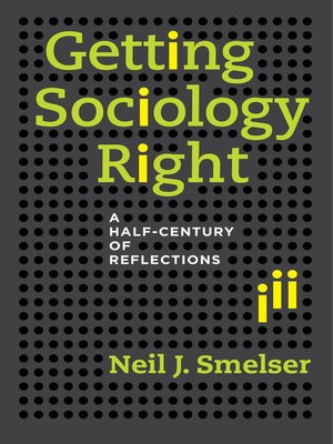 cover image of Getting Sociology Right